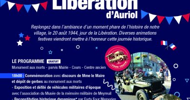 Fête de la Libération d’Auriol