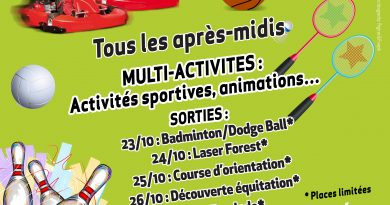 Activités Jeunes & Stages Multisports 🏈🎾🏹🤾